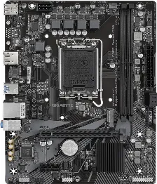 Bundle Tarjeta Madre Gigabyte H610m K V2 + Procesador Intel Core I5-12400 Con Disipador, Incluye Graficos